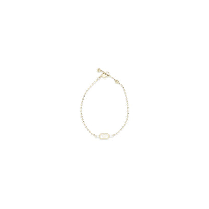 Valentino Garavani Gold Metal Ovalette Bracelet with Swarovski Crystals