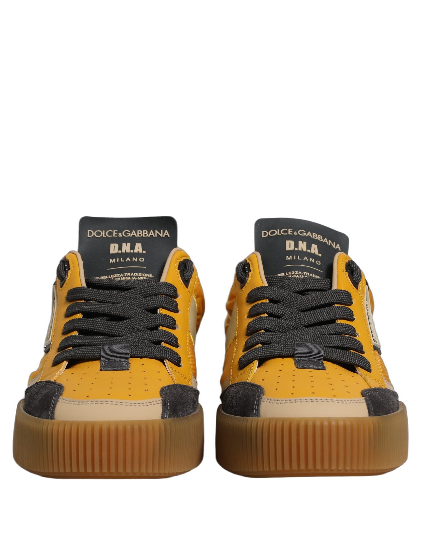 Dolce & Gabbana Multicolor MIAMI Low Top Men's Sneakers