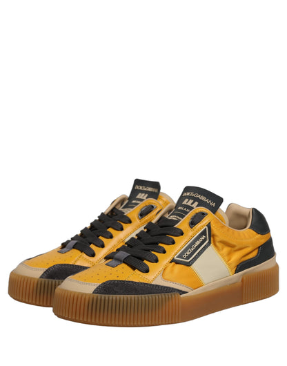 Dolce & Gabbana Multicolor MIAMI Low Top Men's Sneakers