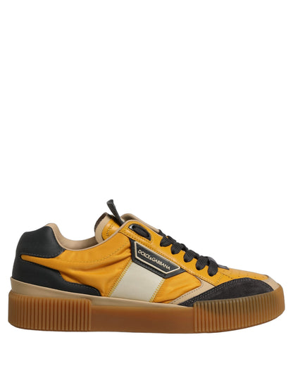 Dolce & Gabbana Multicolor MIAMI Low Top Men's Sneakers