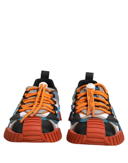 Dolce & Gabbana Multicolor Low Top NS1 Men's Sneakers