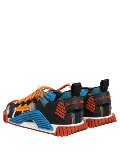 Dolce & Gabbana Multicolor Low Top NS1 Men's Sneakers