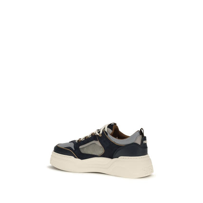Fendi Multicolor Calf Leather Force Sneakers