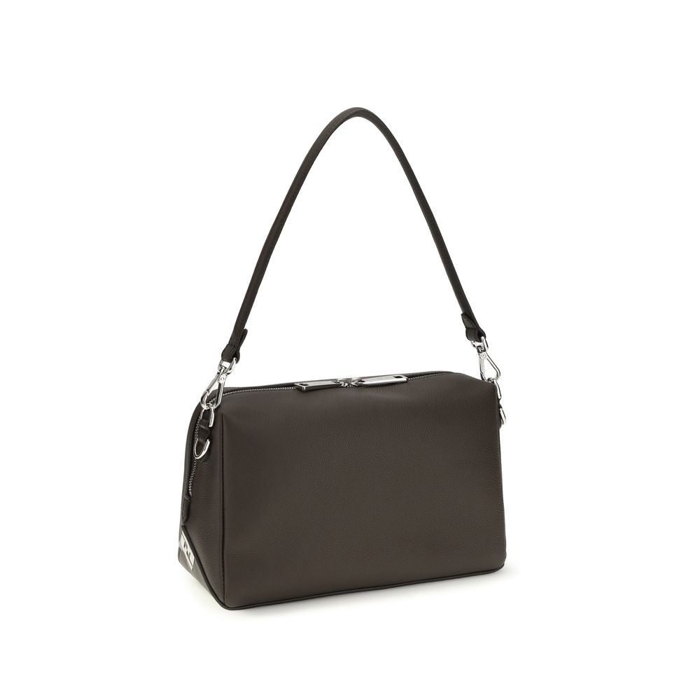 Fendi Brown Calf Leather Lui Shoulder Bag