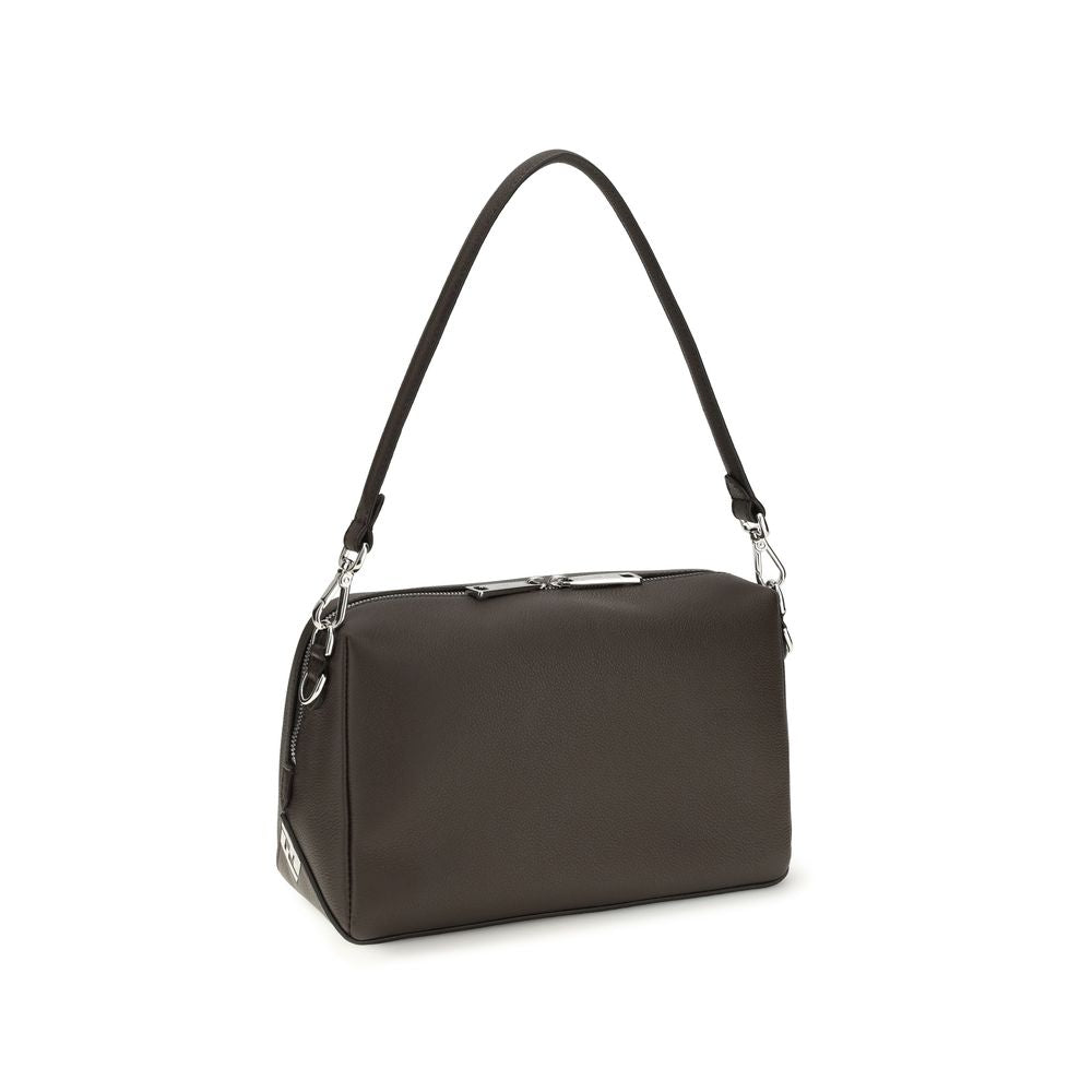 Fendi Brown Calf Leather Lui Shoulder Bag