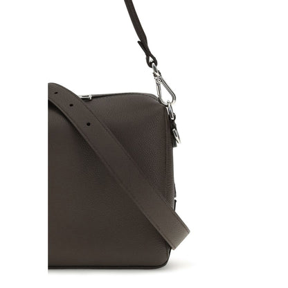 Fendi Brown Calf Leather Lui Shoulder Bag