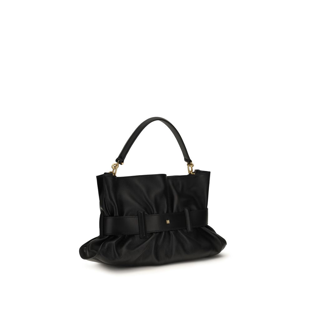 Balmain Black Medium Anthem Handbag