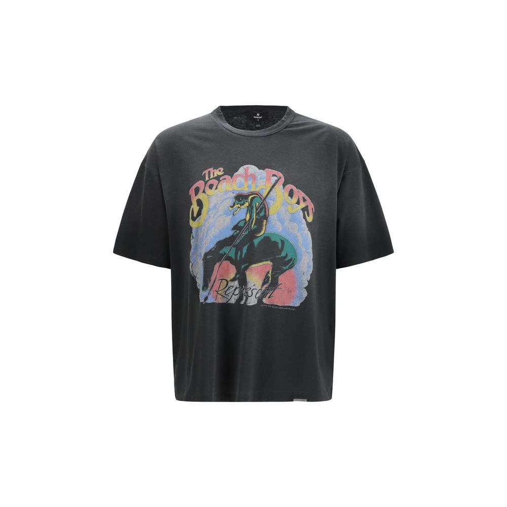 Represent Gray Cotton T-Shirt - The Beach Boys Endless Summer Edition