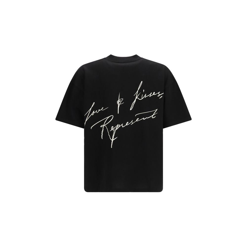 Represent Love and Kisses T-Shirt - Black Cotton