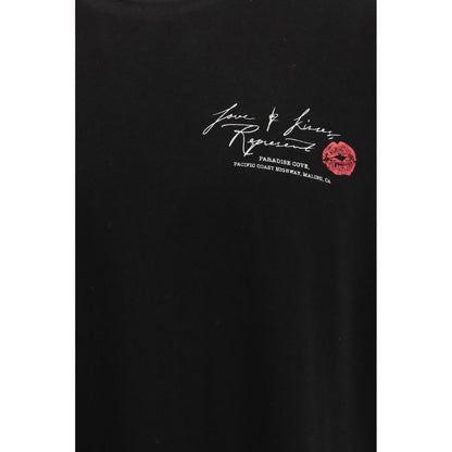 Represent Love and Kisses T-Shirt - Black Cotton