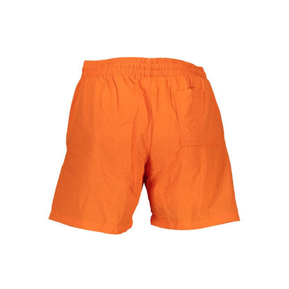 Norway 1963 Men's Orange Swimshorts with Pockets