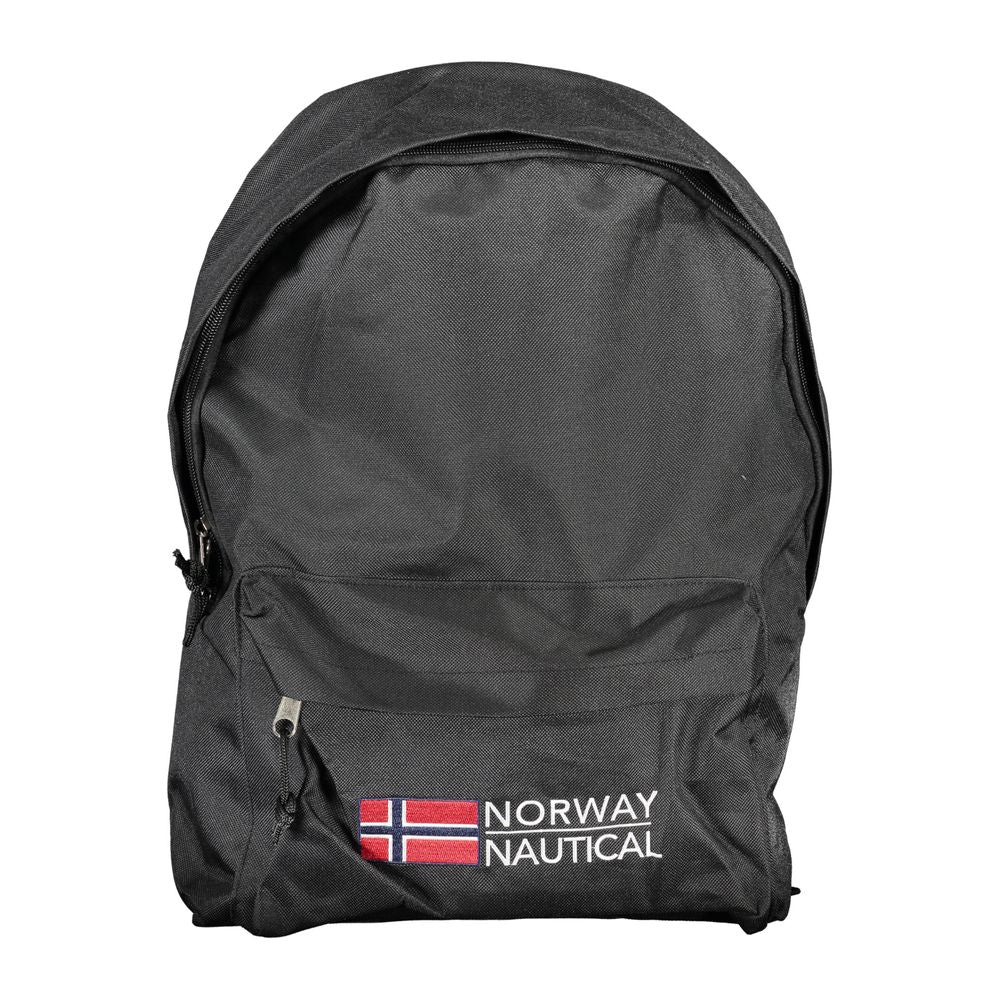 Norway 1963 Black Backpack - Urban Rugged Design
