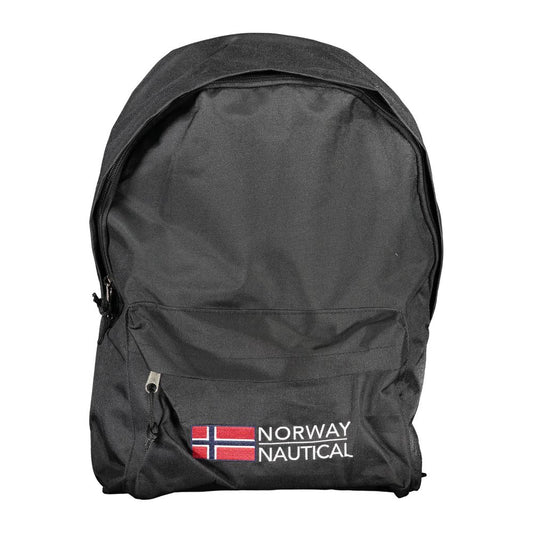 Norway 1963 Black Backpack - Urban Rugged Design