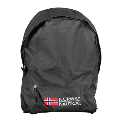 Norway 1963 Black Backpack - Urban Rugged Design