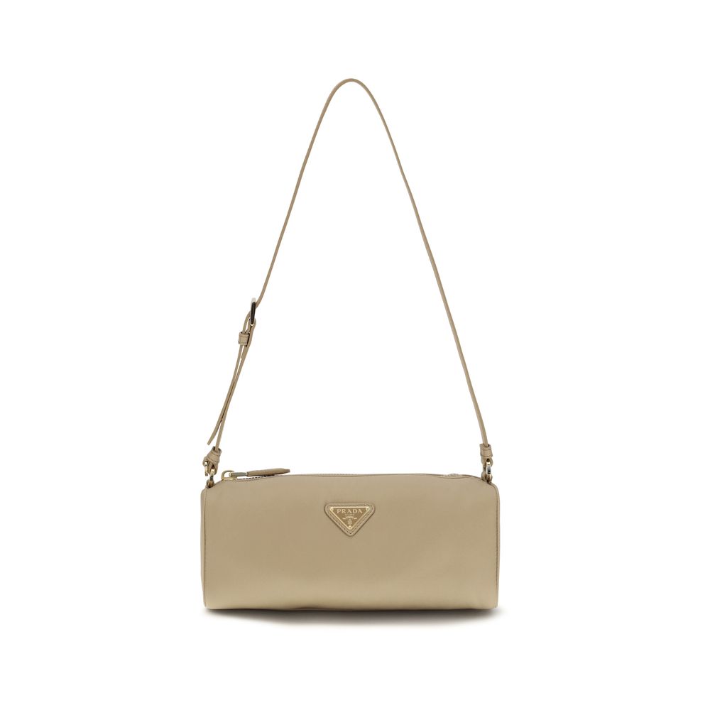 Prada Re-Nylon Beige Shoulder Bag