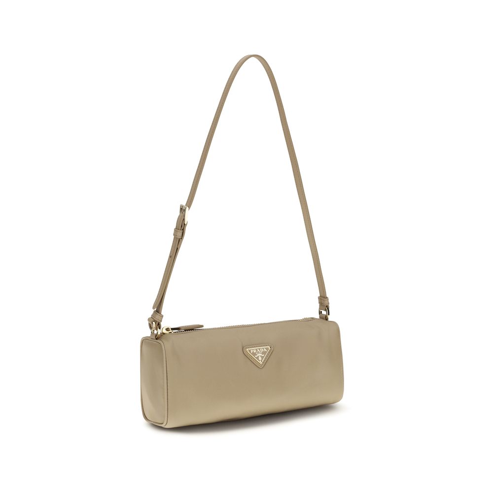 Prada Re-Nylon Beige Shoulder Bag