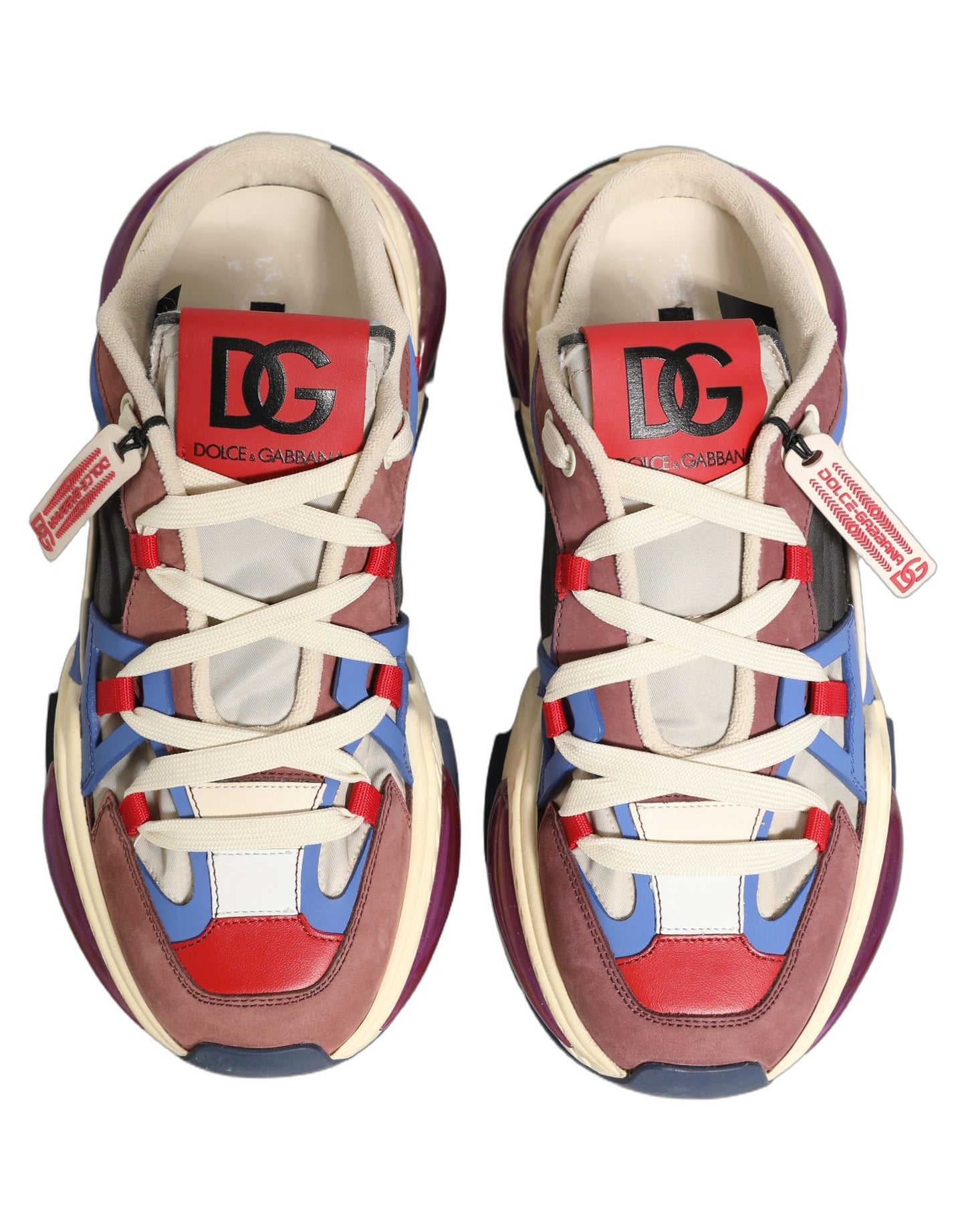 Dolce & Gabbana Multicolor Low Top Airmaster Sneakers