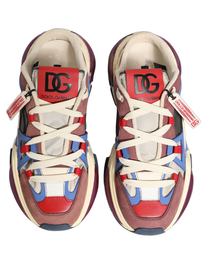 Dolce & Gabbana Multicolor Low Top Airmaster Sneakers