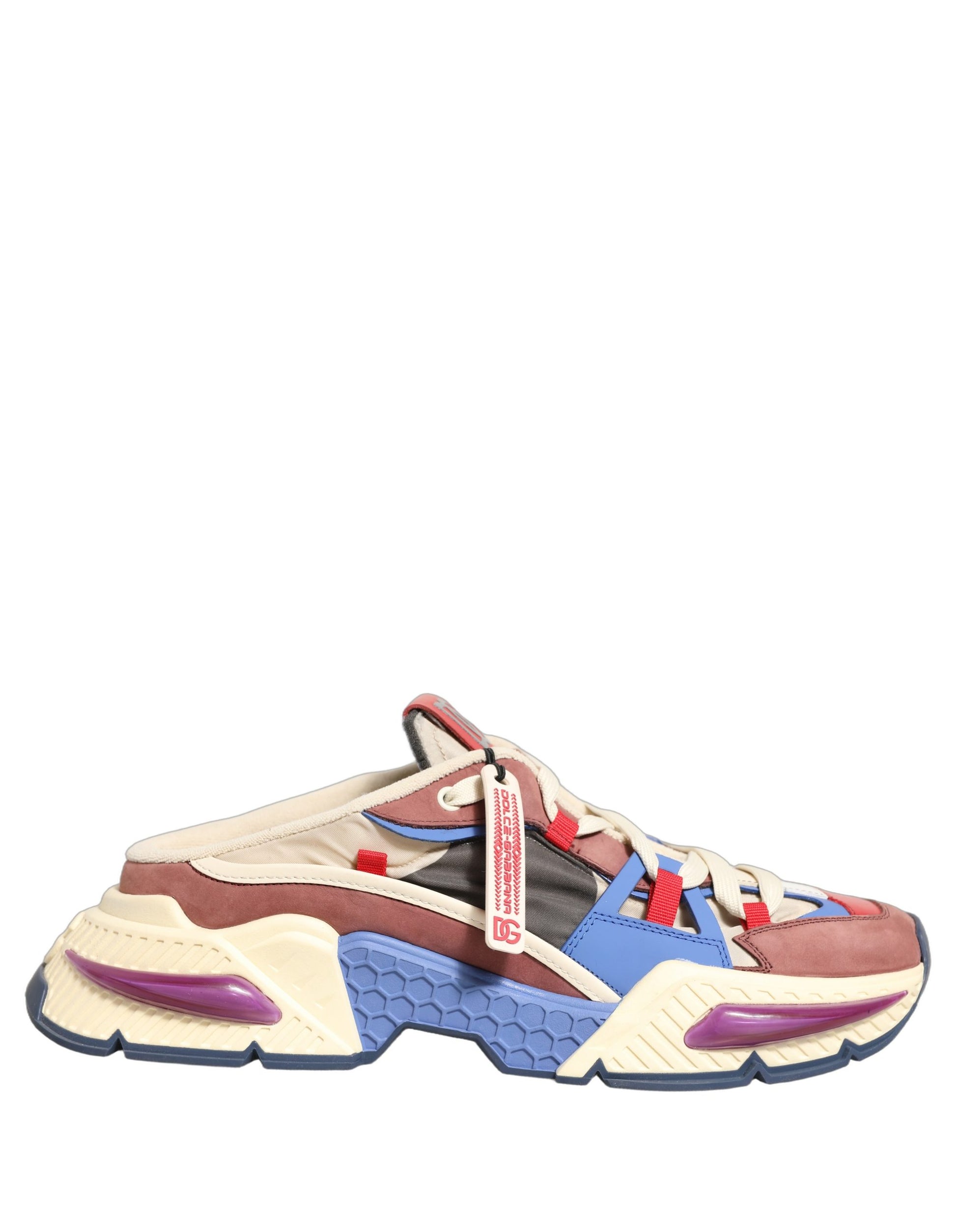 Dolce & Gabbana Multicolor Low Top Airmaster Sneakers
