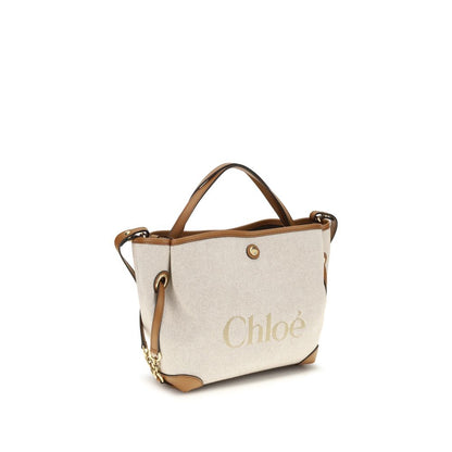 Chloé Beige Clover Shoulder Bag
