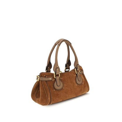 Chloé Brown Calf Leather Paddington Shoulder Bag