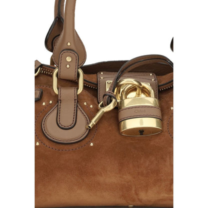 Chloé Brown Calf Leather Paddington Shoulder Bag