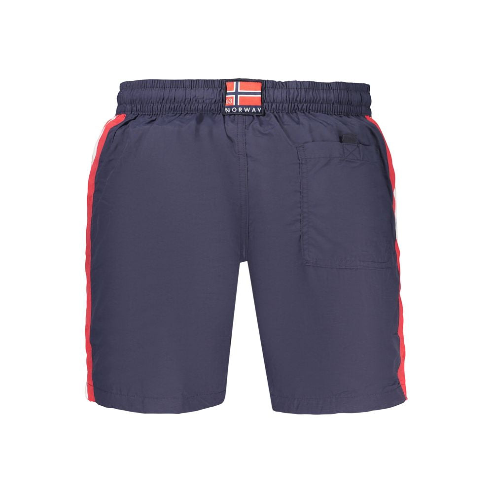 Norway 1963 Blue Men's Boardshorts with Pockets