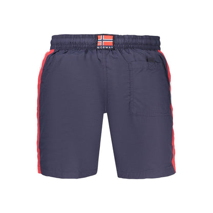 Norway 1963 Blue Men's Boardshorts with Pockets