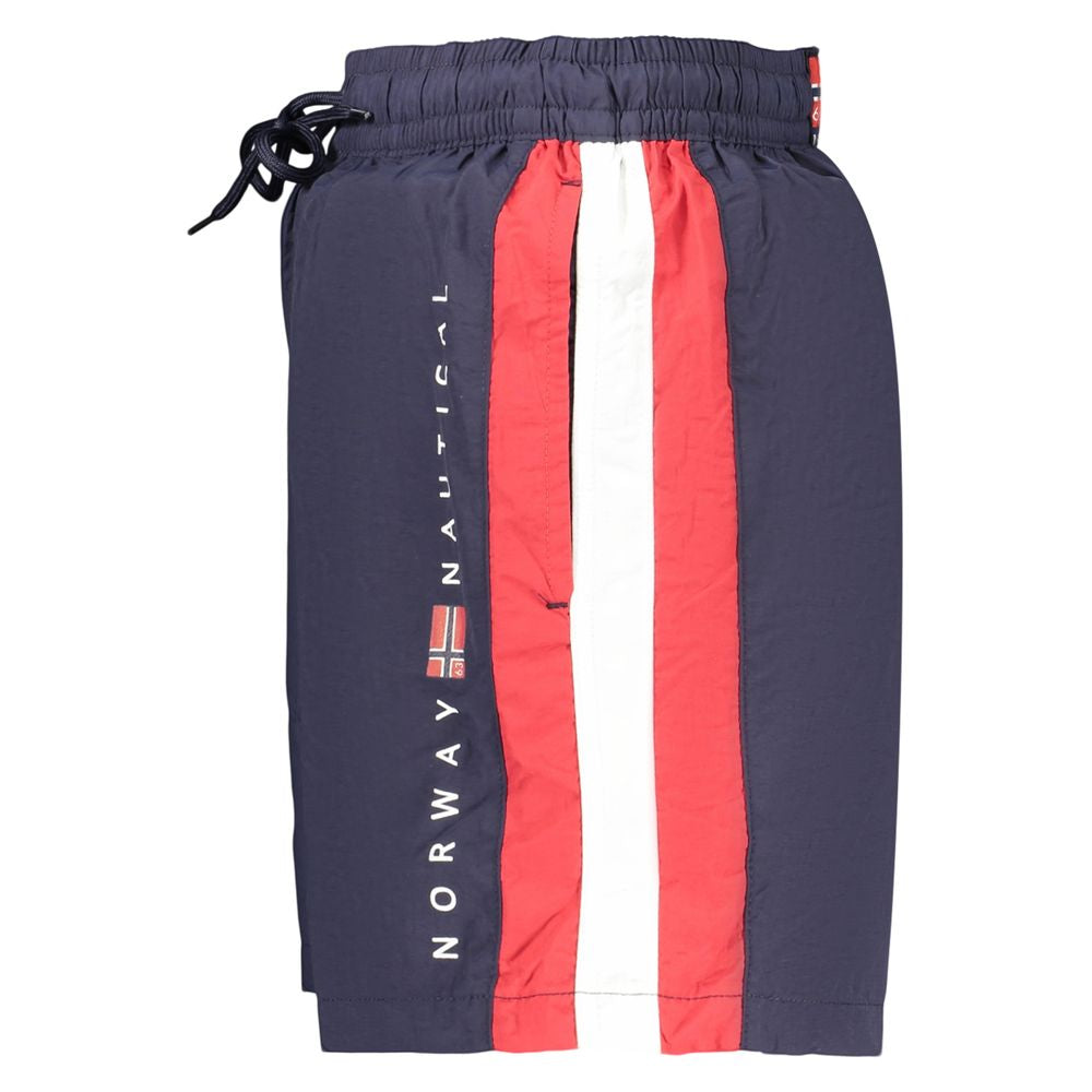 Norway 1963 Blue Men's Boardshorts with Pockets