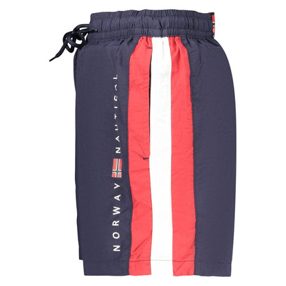 Norway 1963 Blue Men's Boardshorts with Pockets