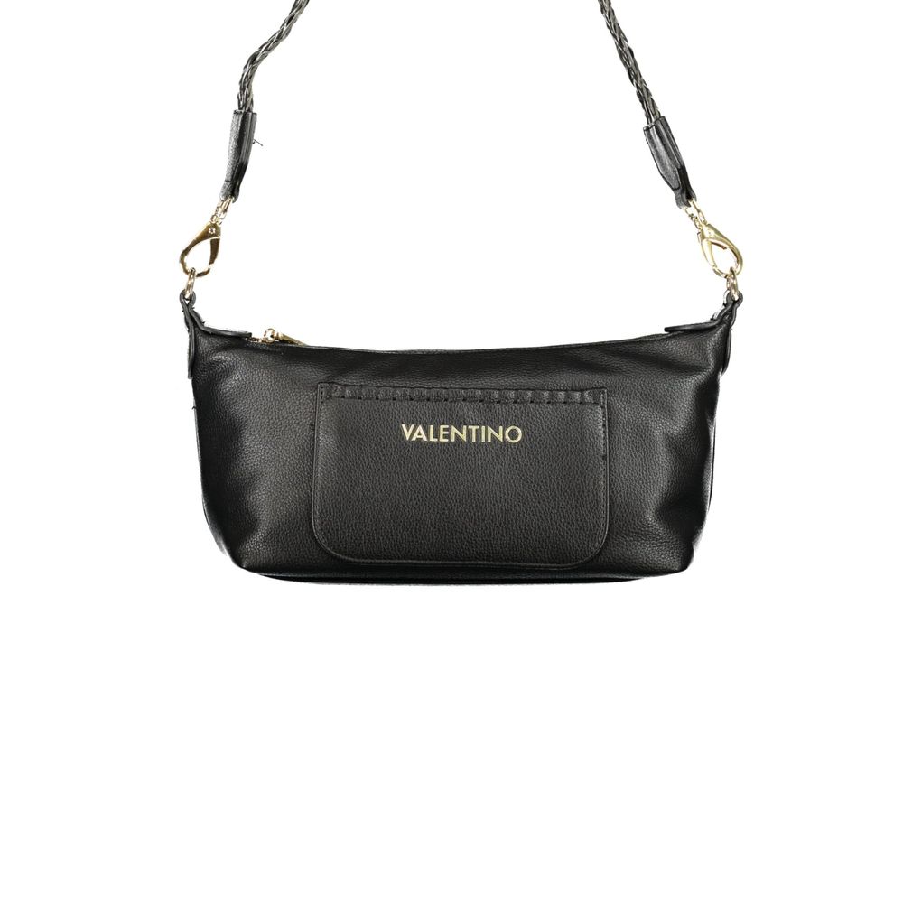 Mario Valentino Black Polyurethane Women's Bag