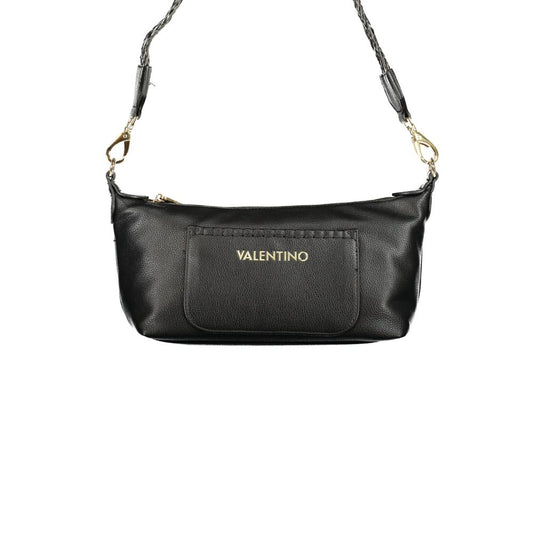Mario Valentino Black Polyurethane Women's Bag