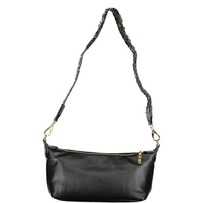 Mario Valentino Black Polyurethane Women's Bag