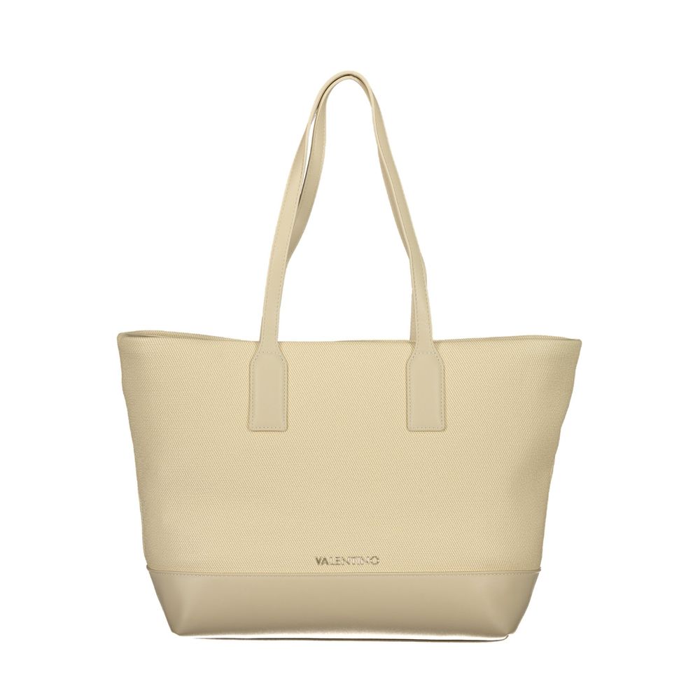 Mario Valentino Beige Polyurethane Women's Handbag