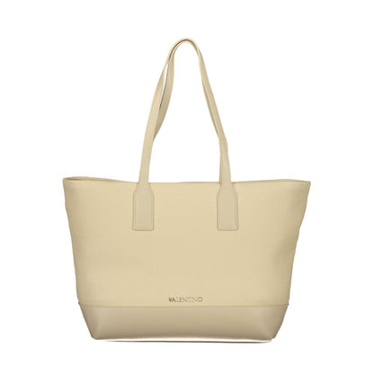 Mario Valentino Beige Polyurethane Women's Handbag
