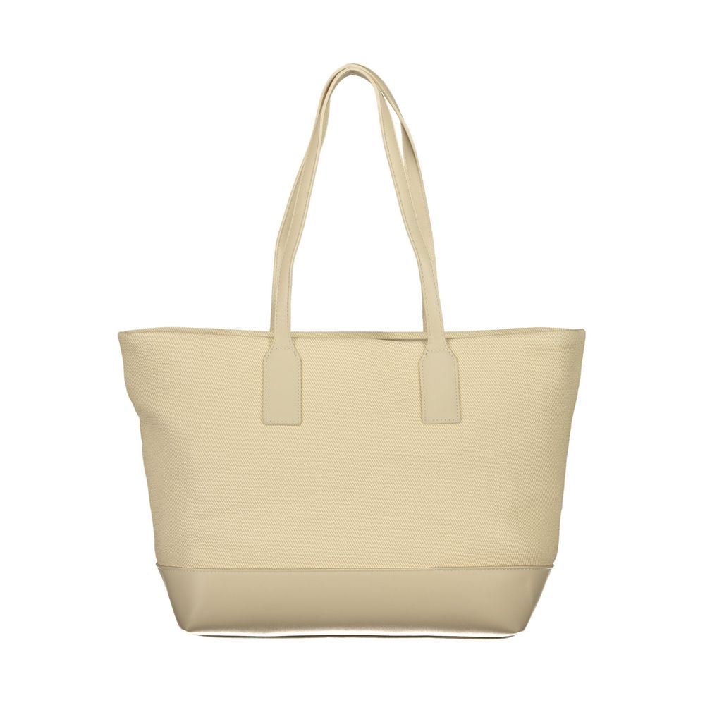 Mario Valentino Beige Polyurethane Women's Handbag