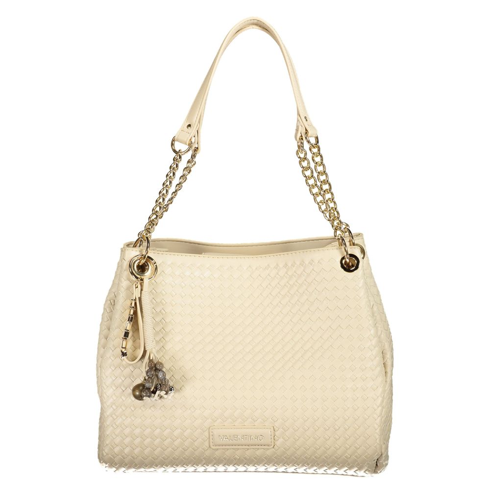 Mario Valentino Beige Polyurethane Women's Bag