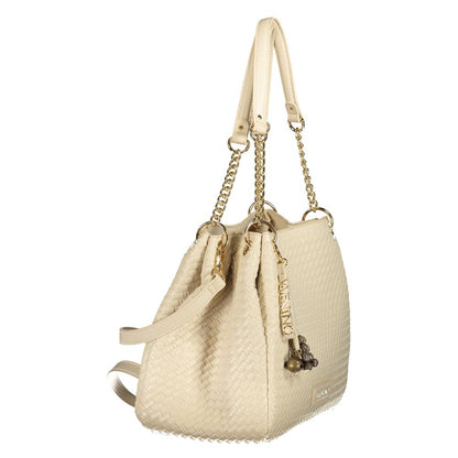 Mario Valentino Beige Polyurethane Women's Bag