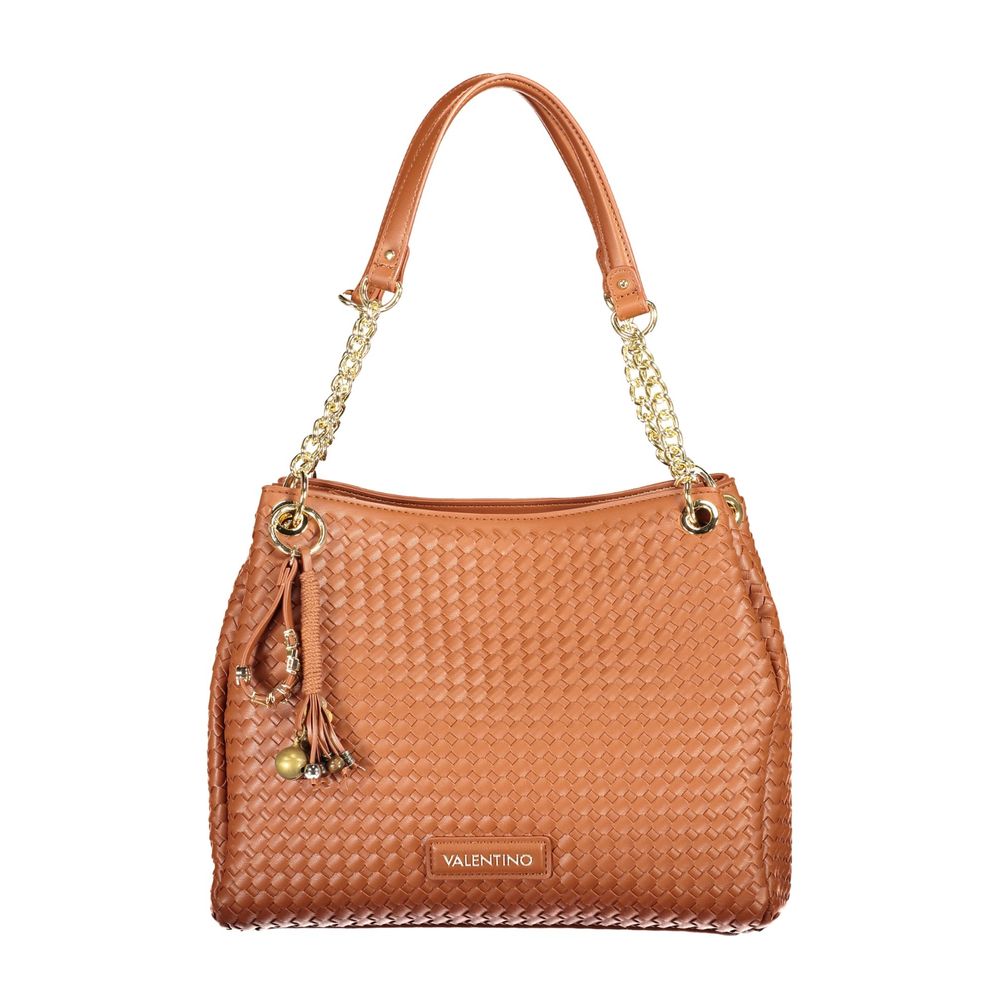 Mario Valentino Marrone Polyurethane Women's Handbag