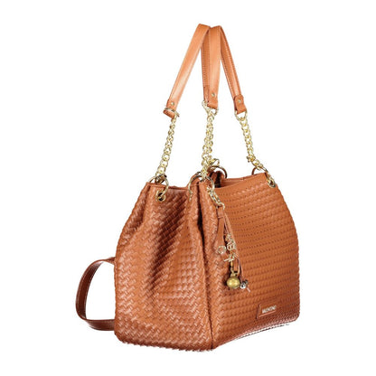 Mario Valentino Marrone Polyurethane Women's Handbag