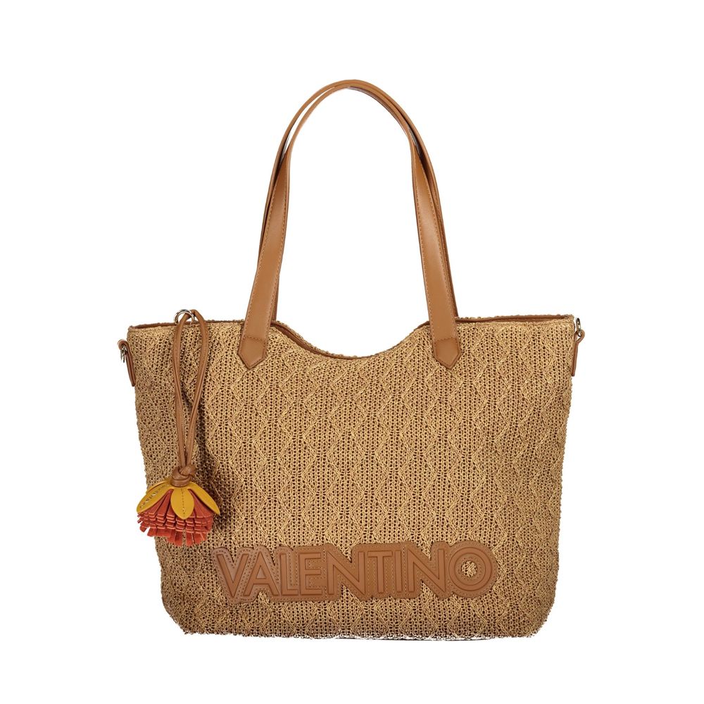 Mario Valentino Brown Polyethylene Women Bag