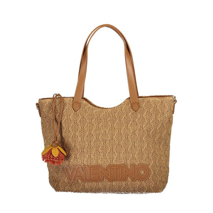 Mario Valentino Brown Polyethylene Women Bag