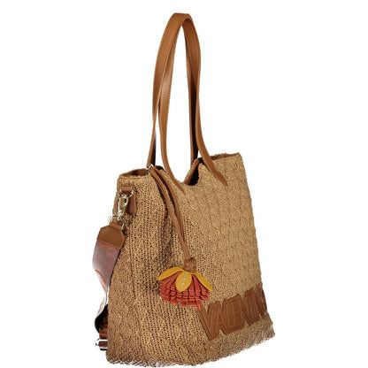 Mario Valentino Brown Polyethylene Women Bag
