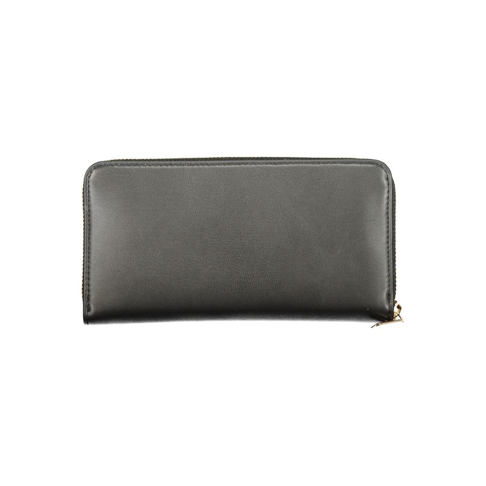 Mario Valentino Nero Polyurethane Womens Wallet