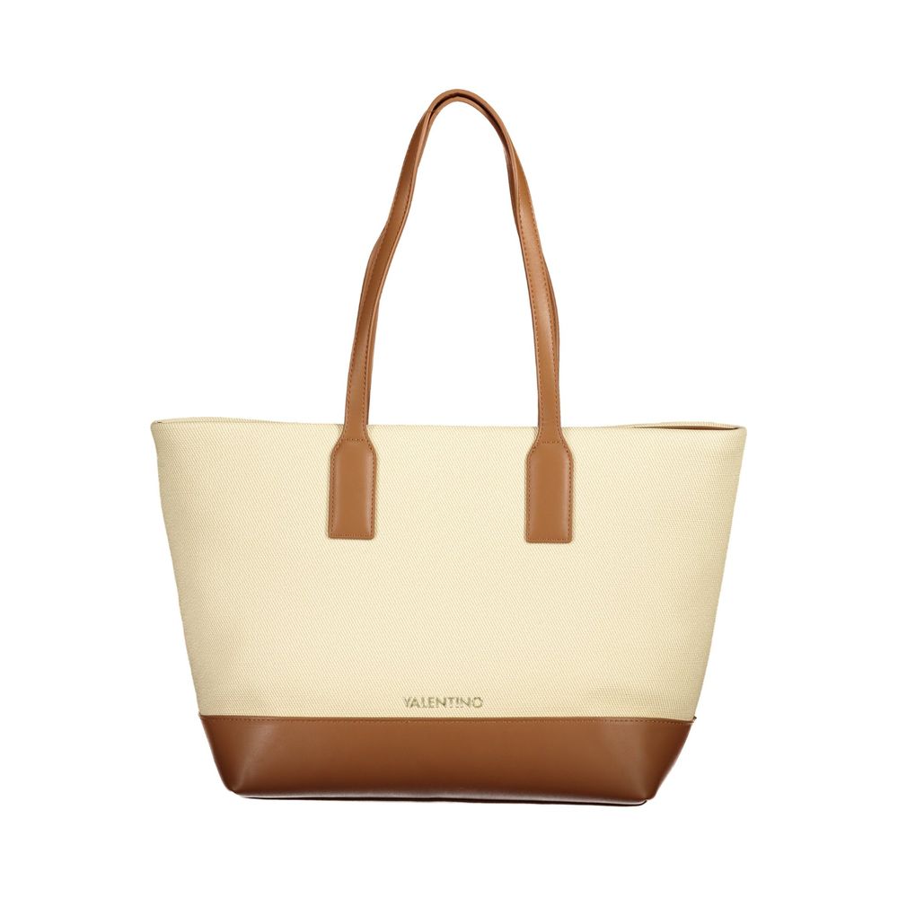 Mario Valentino Beige Polyurethane Women's Handbag