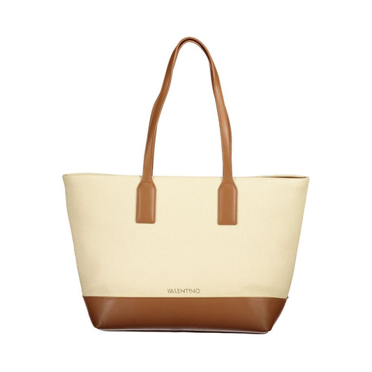 Mario Valentino Beige Polyurethane Women's Handbag