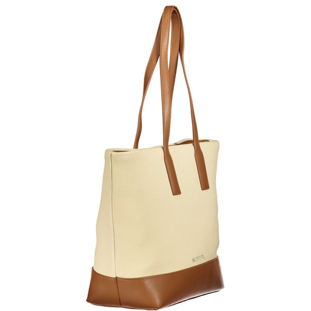 Mario Valentino Beige Polyurethane Women's Handbag