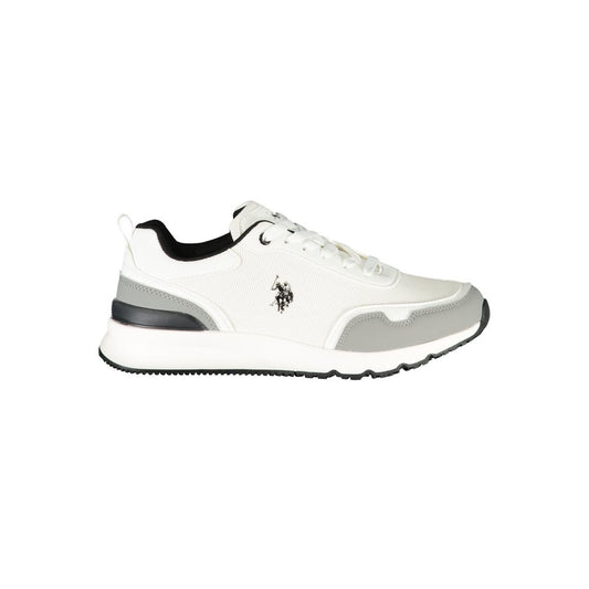 U.S. Polo Assn. White Grey Black Sneakers