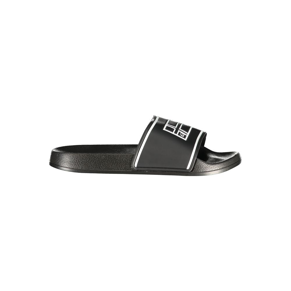 Norway 1963 Black Men's Pool Slide Sandals