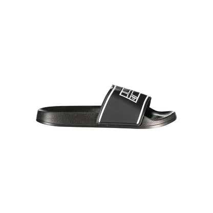 Norway 1963 Black Men's Pool Slide Sandals